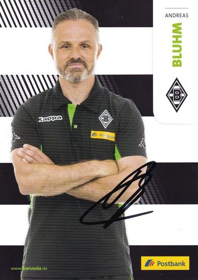Autogramm Fussball | Borussia Mönchengladbach | 2016 | Andreas BLUHM