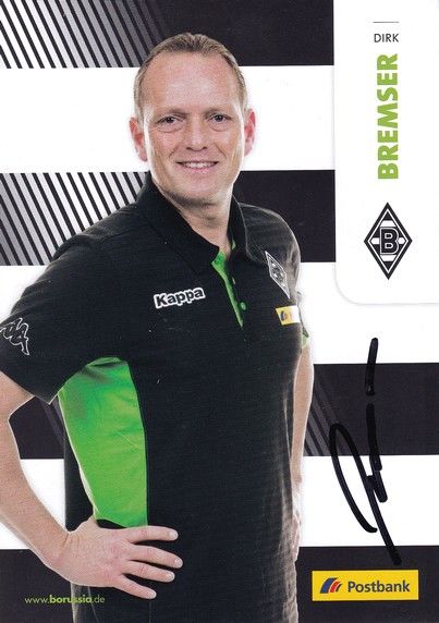 Autogramm Fussball | Borussia Mönchengladbach | 2016 | Dirk BREMSER