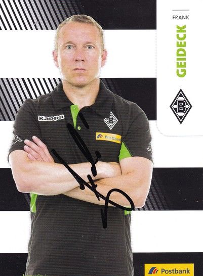 Autogramm Fussball | Borussia Mönchengladbach | 2016 | Frank GEIDECK