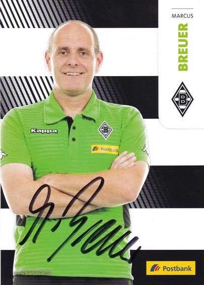 Autogramm Fussball | Borussia Mönchengladbach | 2016 | Marcus BREUER