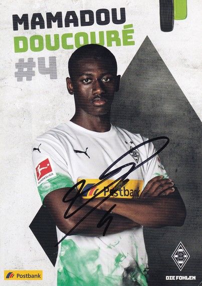 Autogramm Fussball | Borussia Mönchengladbach | 2019 | Mamadou DOUCOURE