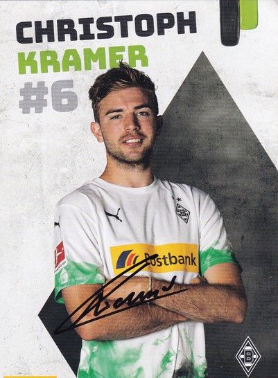 Autogramm Fussball | Borussia Mönchengladbach | 2019 | Christoph KRAMER