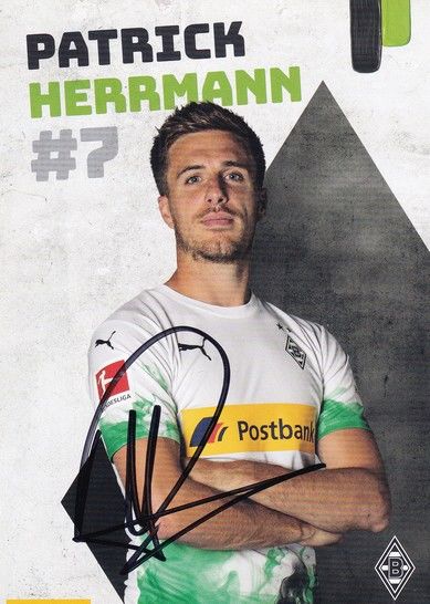 Autogramm Fussball | Borussia Mönchengladbach | 2019 | Patrick HERRMANN