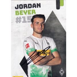 Autogramm Fussball | Borussia Mönchengladbach | 2019 | Jordan BEYER