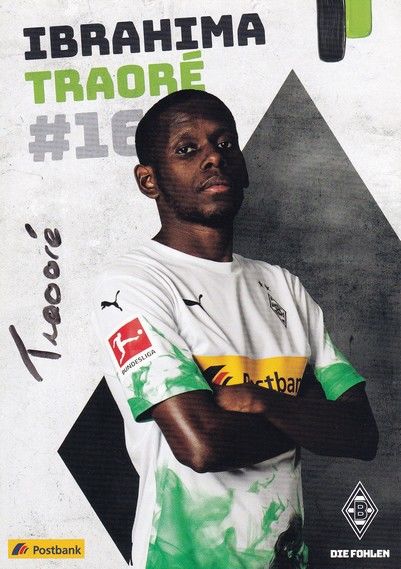 Autogramm Fussball | Borussia Mönchengladbach | 2019 | Ibrahima TRAORE
