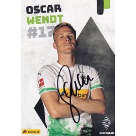 Autogramm Fussball | Borussia Mönchengladbach | 2019 | Oscar WENDT