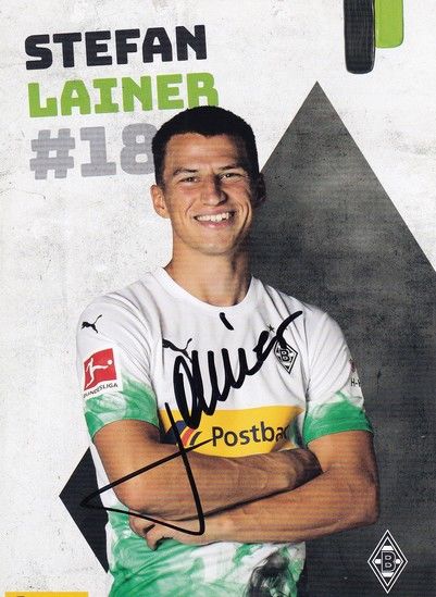 Autogramm Fussball | Borussia Mönchengladbach | 2019 | Stefan LAINER
