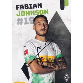 Autogramm Fussball | Borussia Mönchengladbach | 2019 | Fabian JOHNSON