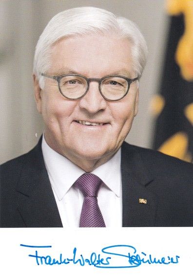 Autogramm Politik | SPD | Frank-Walter STEINMEIER | 2010er (Portrait Color) 2