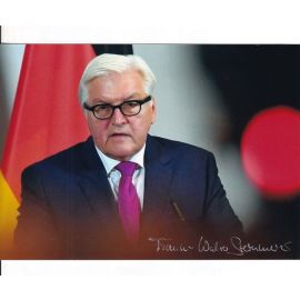 Autogramm Politik | SPD | Frank-Walter STEINMEIER | 2010er Foto (Portrait Color XL)