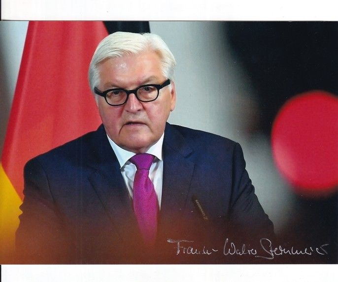 Autogramm Politik | SPD | Frank-Walter STEINMEIER | 2010er Foto (Portrait Color XL)