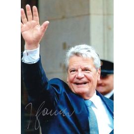 Autogramm Politik | Joachim GAUCK | | 2010er Foto (Portrait Color) 2
