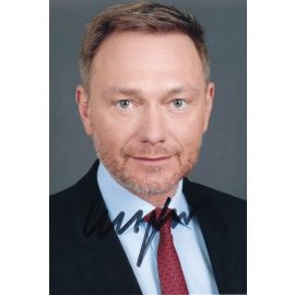 Autogramm Politik | FDP | Christian LINDNER | 2010er Foto (Portrait Color) 2