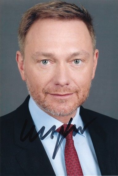 Autogramm Politik | FDP | Christian LINDNER | 2010er Foto (Portrait Color) 2