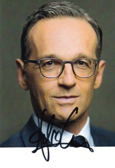 Autogramm Politik | SPD | Heiko MAAS | 2010er (Portrait Color) Köhler