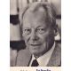 Autogramm Politik | SPD | Willy BRANDT | 1980er Druck...