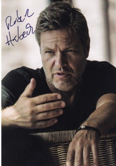 Autogramm Politik | GRÜNE | Robert HABECK | 2020er (Portrait Color) Butzmann