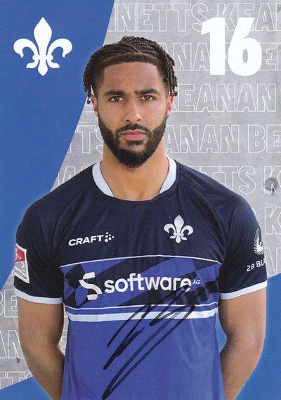 Autogramm Fussball | SV Darmstadt 98 | 2022 | Keanan BENNETTS