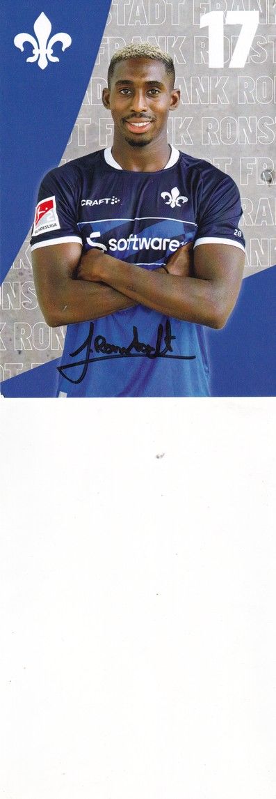Autogramm Fussball | SV Darmstadt 98 | 2022 | Frank RONSTADT
