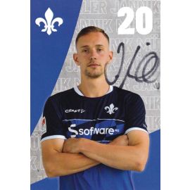 Autogramm Fussball | SV Darmstadt 98 | 2022 | Jannik MÜLLER