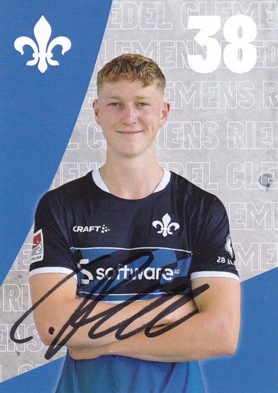 Autogramm Fussball | SV Darmstadt 98 | 2022 | Clemens RIEDEL