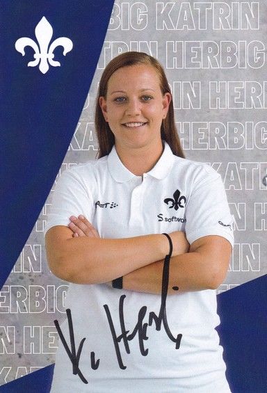 Autogramm Fussball | SV Darmstadt 98 | 2022 | Katrin HERBIG