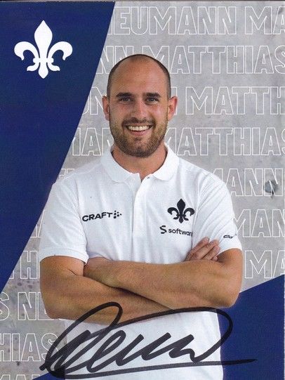 Autogramm Fussball | SV Darmstadt 98 | 2022 | Matthias NEUMANN