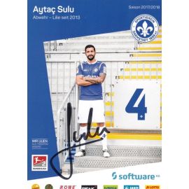 Autogramm Fussball | SV Darmstadt 98 | 2017 | Aytac SULU