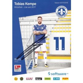Autogramm Fussball | SV Darmstadt 98 | 2017 | Tobias KEMPE