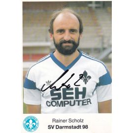 Autogramm Fussball | SV Darmstadt 98 | 1989 | Rainer SCHOLZ