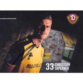 Autogramm Fussball | Dynamo Dresden | 2024 | Christoph DAFERNER
