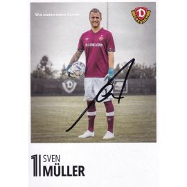 Autogramm Fussball | Dynamo Dresden | 2022 | Sven MÜLLER