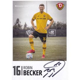 Autogramm Fussball | Dynamo Dresden | 2022 | Robin BECKER