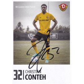 Autogramm Fussball | Dynamo Dresden | 2022 | Christian CONTEH