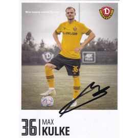 Autogramm Fussball | Dynamo Dresden | 2022 | Max KULKE