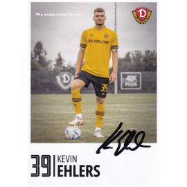 Autogramm Fussball | Dynamo Dresden | 2022 | Kevin EHLERS
