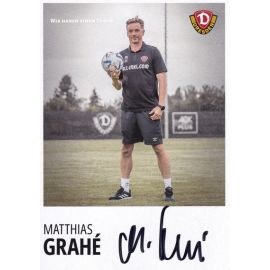Autogramm Fussball | Dynamo Dresden | 2022 | Matthias GRAHE