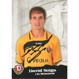Autogramm Fussball | Dynamo Dresden | 2010 | David SOLGA