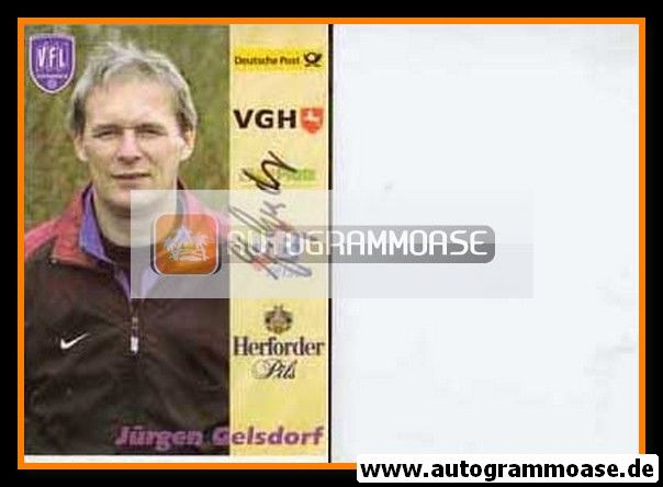 Autogramm Fussball | VfL Osnabrück | 2002 | Jürgen GELSDORF