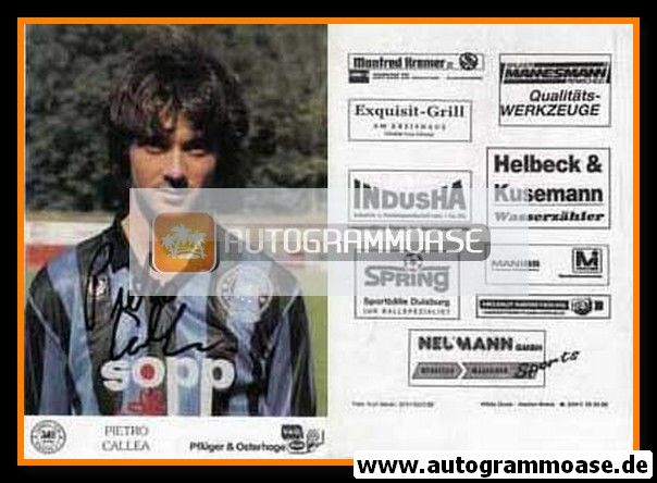 Autogramm Fussball | FC Remscheid | 1991 | Pietro CALLEA