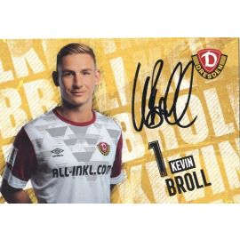 Autogramm Fussball | Dynamo Dresden | 2021 | Kevin BROLL