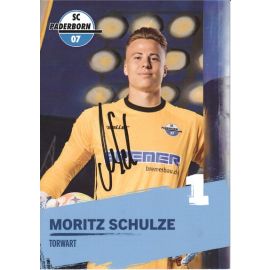 Autogramm Fussball | SC Paderborn 07 | 2022 | Moritz SCHULZE