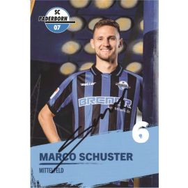 Autogramm Fussball | SC Paderborn 07 | 2022 | Marco SCHUSTER