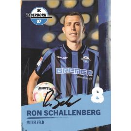 Autogramm Fussball | SC Paderborn 07 | 2022 | Ron SCHALLENBERG