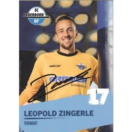 Autogramm Fussball | SC Paderborn 07 | 2022 | Leopold ZINGERLE