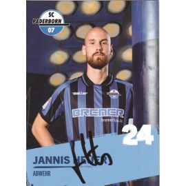 Autogramm Fussball | SC Paderborn 07 | 2022 | Jannis HEUER