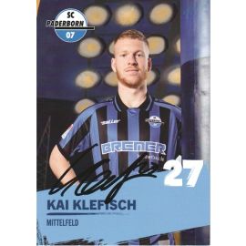 Autogramm Fussball | SC Paderborn 07 | 2022 | Kai KLEFISCH