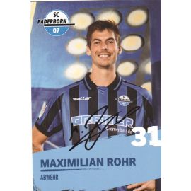 Autogramm Fussball | SC Paderborn 07 | 2022 | Maximilian ROHR