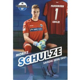 Autogramm Fussball | SC Paderborn 07 | 2020 | Moritz SCHULZE 