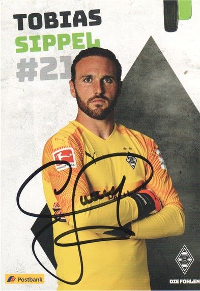 Autogramm Fussball | Borussia Mönchengladbach | 2019 | Tobias SIPPEL
